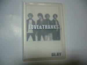 GLAY　グレイ Love & thanks カードホルダー