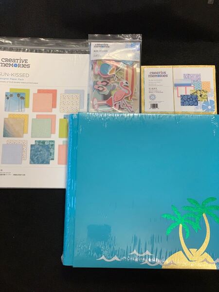 クリエイティブメモリーズ サン&キス ハワイ アルバム パーフェクトセット 新品 スクラップブック