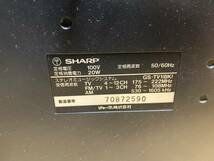 貴重 SHARP MUSIC SYSTEM GS-TV1 ステレオコンポ レコード ミニコンポ ラジカセ シャープ 現状品_画像7