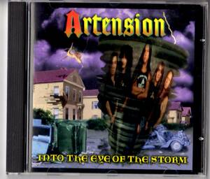 Used CD 輸入盤 アーテンション Artension『イントゥ・ジ・アイ・オヴ・ザ・ストーム』 - Into the Eye of the Storm (1996年)