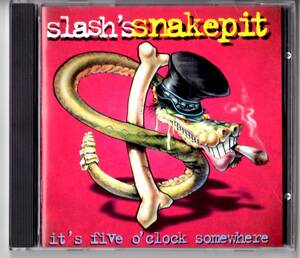 Used CD 輸入盤 スラッシュズ・スネイクピット Slash's Snakepit イッツ・ファイヴ・オクロック・サムホエア It's Five O'Clock Somewhere