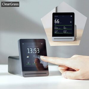 YOUPIN CLEARGRASS 空気モニター網膜タッチ IPS スクリーン携帯タッチ操作屋内屋外クリア草空気検出器