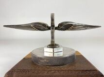 BENTLEY Horizontal winged letter B ベントレー水平翼レターB Joseph Fray Ltd Birmingham 1923-31 Gordn Crosby the speed 6マスコット_画像8