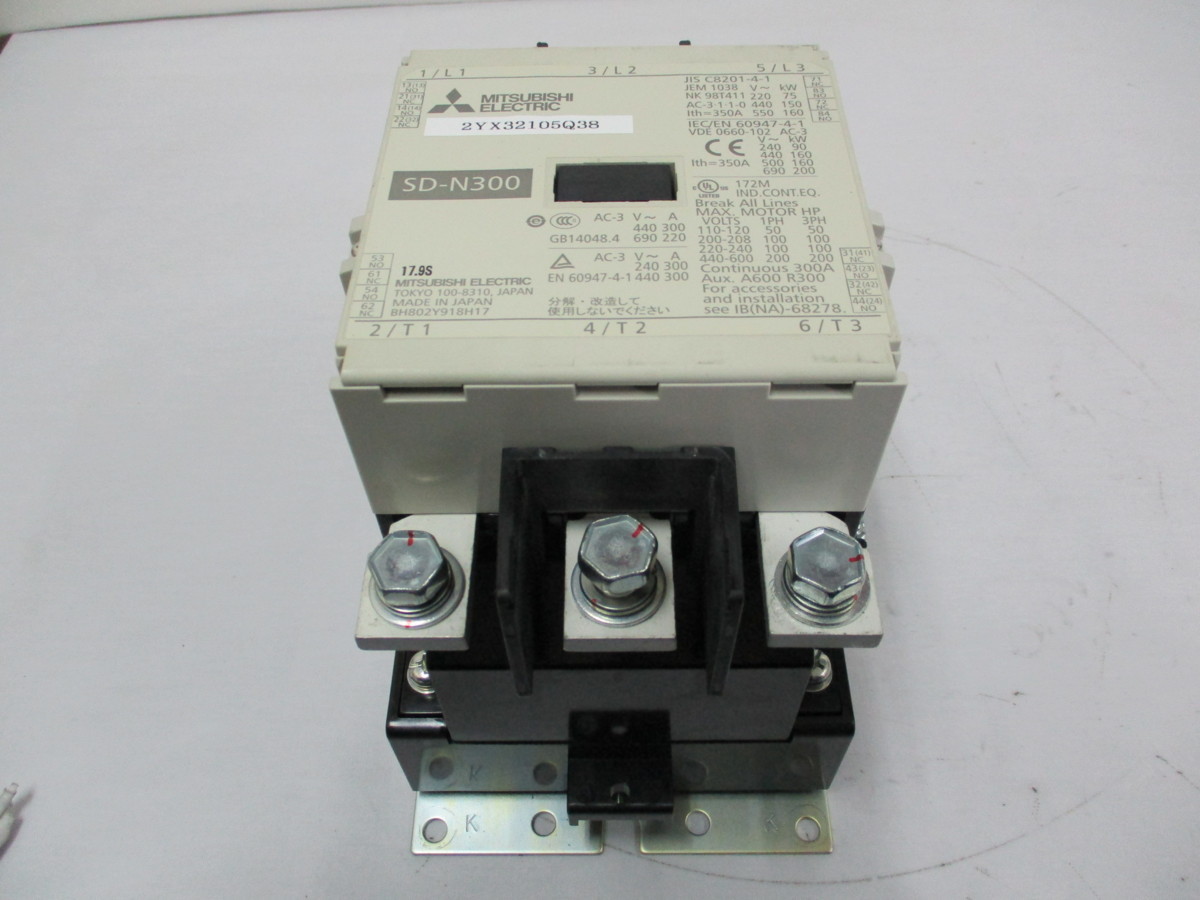 新しいエルメス 電磁接触器 保証付き AC220V S-N300 新品 MITSUBISHI/三菱電機 - その他 - hlt.no