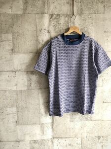 ☆★ 90s～ USA製 O’NEILL JACQUARD ALL OVER DESIGN TEE OLD SURF VINTAGE オニール 総柄 ジャガードTシャツ オールド サーフ ビンテージ