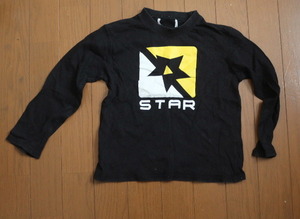 【USED】STAR:長袖Ｔシャツ 120