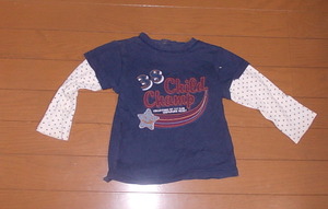 【USED】CHILD CHAMP:長袖Ｔシャツ 90