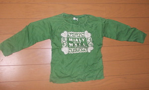 【USED】MIALY CLUB MAIL:長袖カットソー 100