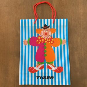 FLYING TIGER Flying Tigers limitation shopping bag extra attaching eko-bag tote bag vinyl sack shopa- shop sack present gift 