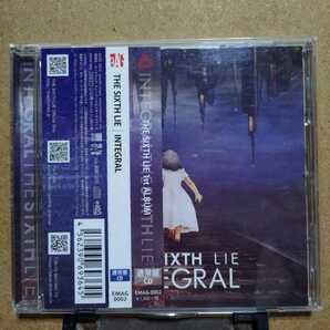 THE SIXTH LIE「INTEGRAL」1stアルバム　Wake Up Your Fire In This Mirror Get Higher Never Hurry Me Stay Back I Will Find You