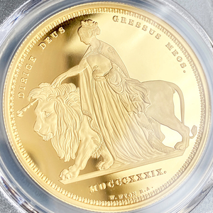 ★最高鑑定・限定400枚 COA・BOX付属 2019 イギリス領 オルダニー島 ウナとライオン 5ポンド 金貨 PCGS PR70DCAM プルーフ ディープカメオ