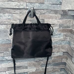 バッグ 鞄 ブラック トートバッグ ショルダーバッグ ナイロン ZARA 軽量