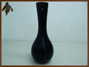 中古 美品　三友ガラス　ファンタジーグラス　花瓶　花器　高さ約44cm　現状渡し （Ｃ0608-04）