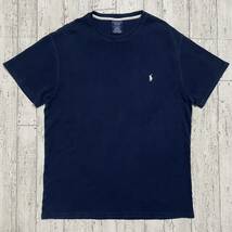 【人気ブランド】ポロラルフローレン POLO RALPH LAUREN 半袖シャツ ビッグサイズ XLサイズ ネイビー 刺繍ポニー_画像4