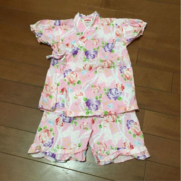 お値下げ致しました 女の子甚平 95cm