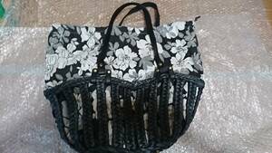 ハンドバッグ　バック　ＢＡＧ　ＶＩＣＫＹ　花柄　未使用　中古扱い　保管品