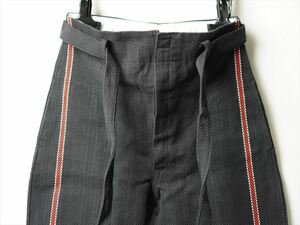  Япония Vintage 70s80s Vintage пожаротушение ... джодхпур брюки чёрный s микро брюки 