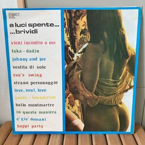 レア、エロジャケ、ORCHESTRA MONTI ZAULI、A LUCI SPENTE BRIVIDI、LP、イタリアスキャット、オルガンバー、ライブラリー、サバービア、