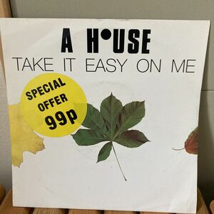 ジャンク扱い、A HOUSE、take it easy on me、7インチ、インディロック、ギターポップ、 ネオアコ、indie rock