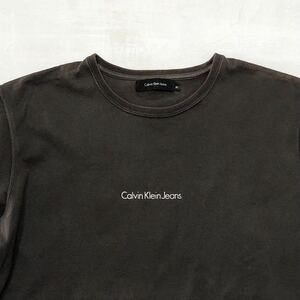 カルバンクライン ジーンズ Calvin Klein Jeans ロゴT レディース Mサイズ 黒