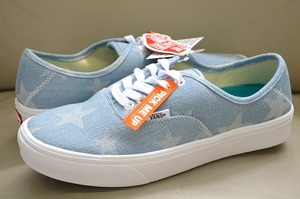 新品未使用 VANS バンズ AUTHENTIC SF オーセンティックSF スター 星 Denim デニム V44CNV US9 27センチ 国内正規品 送料無料