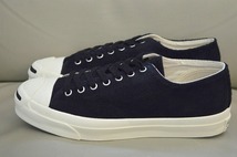 新品未使用 CONVERSE コンバース JACK PURCELL RET SUEDE ジャックパーセル スエード レザー 黒 ブラック US7.5 26センチ 1CL752 13,200円_画像3