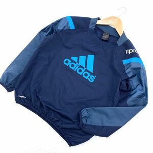  Adidas adidas темно-синий темно синий Kids детский тянуть over нейлон жакет 140cm.. san. спорт когда!#FE46