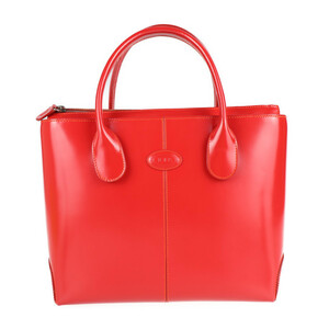 Super beautiful goods TOD'S Tod's 2WAY shoulder tote bag leather red system [genuine guarantee], Tod's, bag, bag
