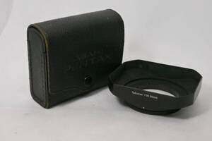  rare beautiful goods Pentax PENTAX M42 TAKUMAR 24mm F3.5 flower type metal hood case attaching 