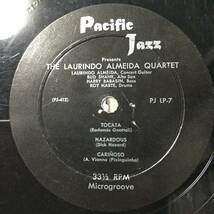 Pacific Jazz 10”【 PJLP-7 : Laurindo Almeida Quartet 】DG_画像3