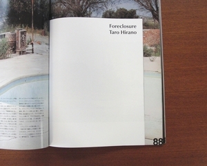 平野太呂 zine■美術手帖 写真集 ブルータス ストリップ アイデア プール IMA TRANSIT TRIP POOL Foreclosure Taro Hirano Nieves zine