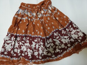 夏デザイン エスニックフレアー 新品