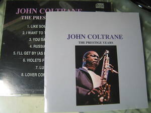 無傷国内CD ジョン・コルトレーン JOHN COLTRANE プレスティッジ時代ベスト THE PRESTIGE YEARS コートにすみれを/e