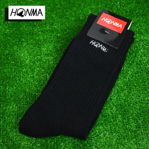 HONMA ホンマ ゴルフ メンズ ソックス【ブラック/25-27㎝】新品 ！