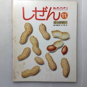 zaa-352♪らっかせい （キンダーブック しぜん）岩田 義治（指導）斎藤 雅緒（絵）1978年　古書希少本