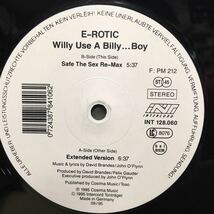 12'　E-ROTIC / WILLY USE A BILLY ... BOY_画像2