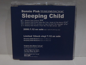 CD Bonnie Pink Sleeping Child