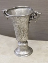 【Brise Metal Vase】ブリーゼメタル ベース Silver（3009）（新品・未使用）_画像3