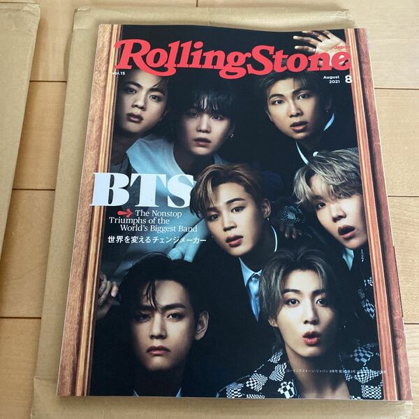 完全未開封　BTS Rolling Stone JAPAN 雑誌 新品 ローリングストーン