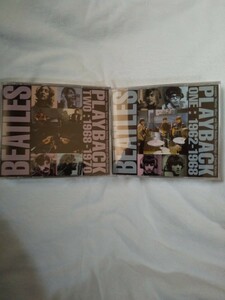 The　BEATLES　プレイバック1962~1968 1968~1970 CD４枚組×2セット　計８枚