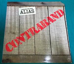 LP●Alias / Contraband US盤SRM-1-3800　サザンロック