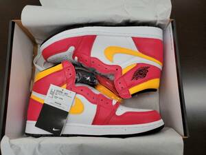 数量２ AIR JORDAN 1 RETRO HIGH OG LIGHT FUSION RED （エアジョーダン1 ライトフュージョンレッド） US 10　28.0㎝ 