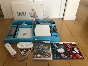 送料込み wii 本体 内蔵ソフトあり