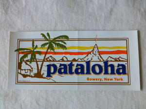 patagonia pataloha Bowery,New York стикер 2017Ver. bow Lee New York pataro - Patagonia PATAGONIA patagonia PATALOHA