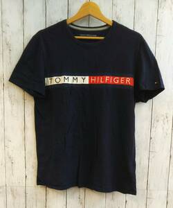 TOMMY HILFIGER トミー・ヒルフィガー C83-78C2948 Mサイズ ネイビー 半袖Tシャツ メンズ ブランド 人気 アメカジ 夏物 