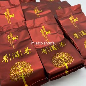 雲南省プーアル茶 25袋 大葉種 一級 古樹茶