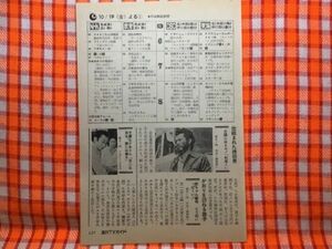 CN18902◆切抜き◇木之元亮中村玉緒藤田まこと◇太陽にほえろ！・秋深く・弁護士かあさん・必殺仕事人・渡る世間は鬼ばかりか！？