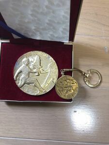 キーホルダー　メダル　造幣局刻印　東京オリンピック　TOKYOオリンピック