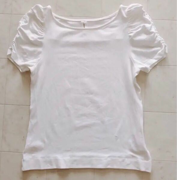 【新品】MINIMUM MINIMUMミニマムミニマム　半袖カットソー　M 半袖Tシャツ　 白Tシャツ