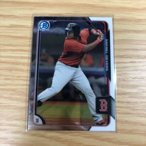 2015 Bowman Rafael Devers Chromeカード